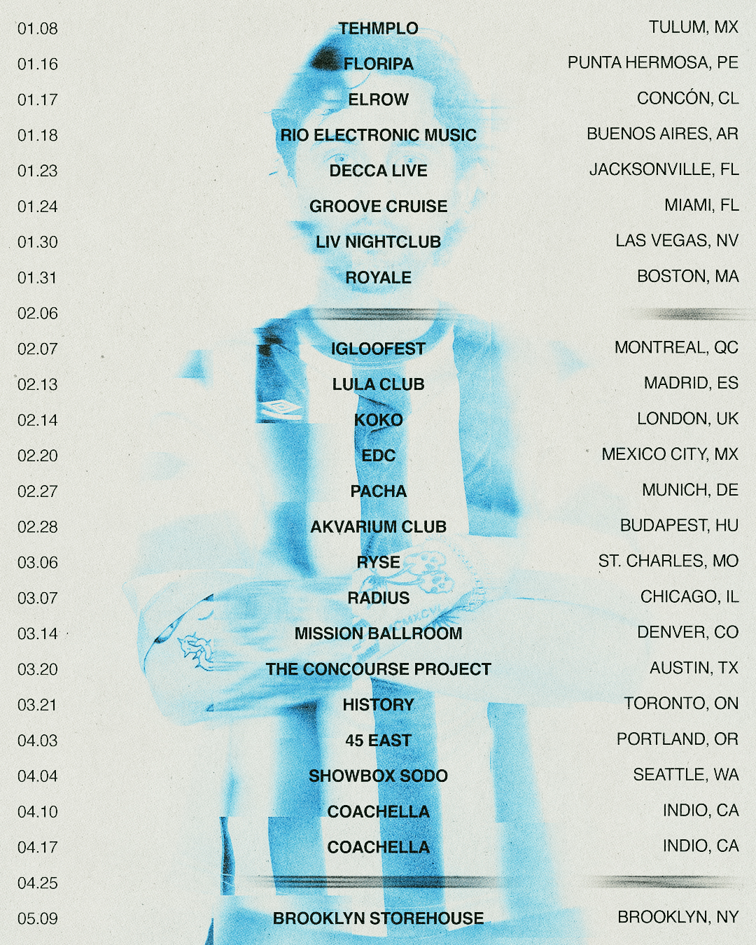 Max Styler Tour Poster 2026